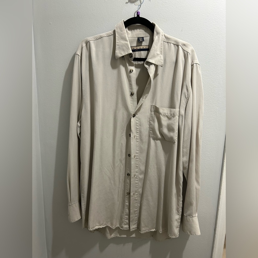 Haupt Germany Men's Button Down Shirt - Size 16.5 L -